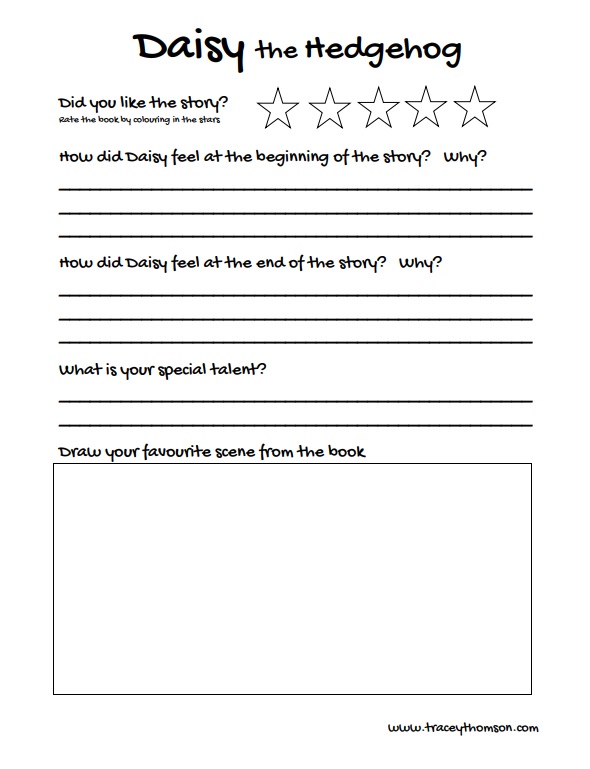 Daisy Book Review Template image